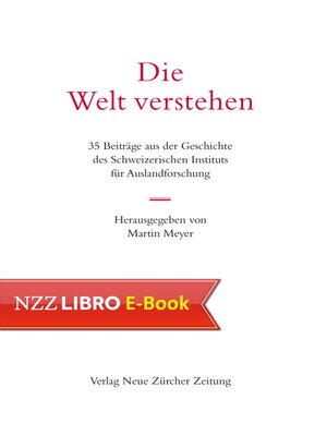cover image of Die Welt verstehen